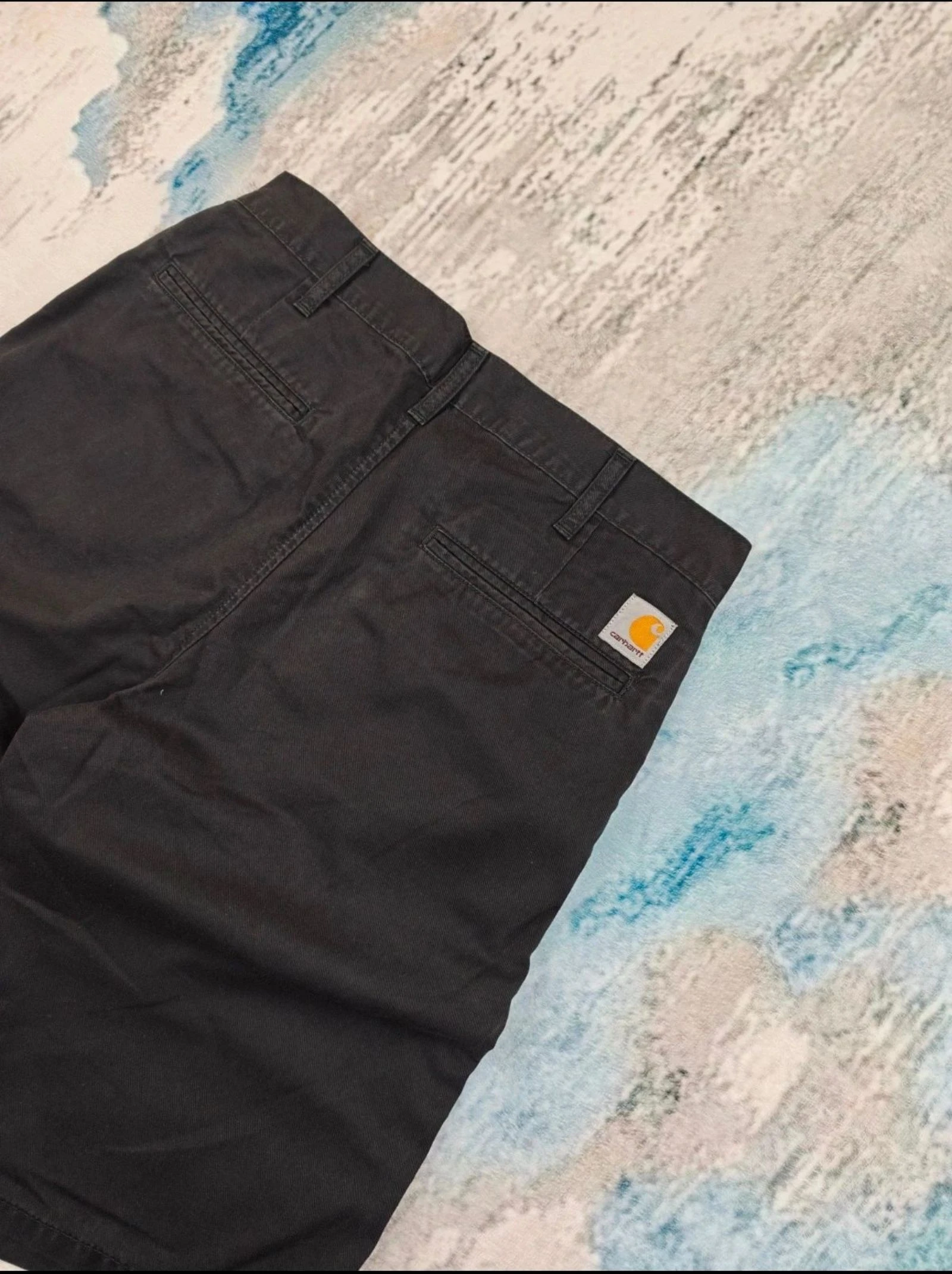 Carhartt Bermuda Chino Masculina Workwear Streetwear Preta Tamanho M – photo 5